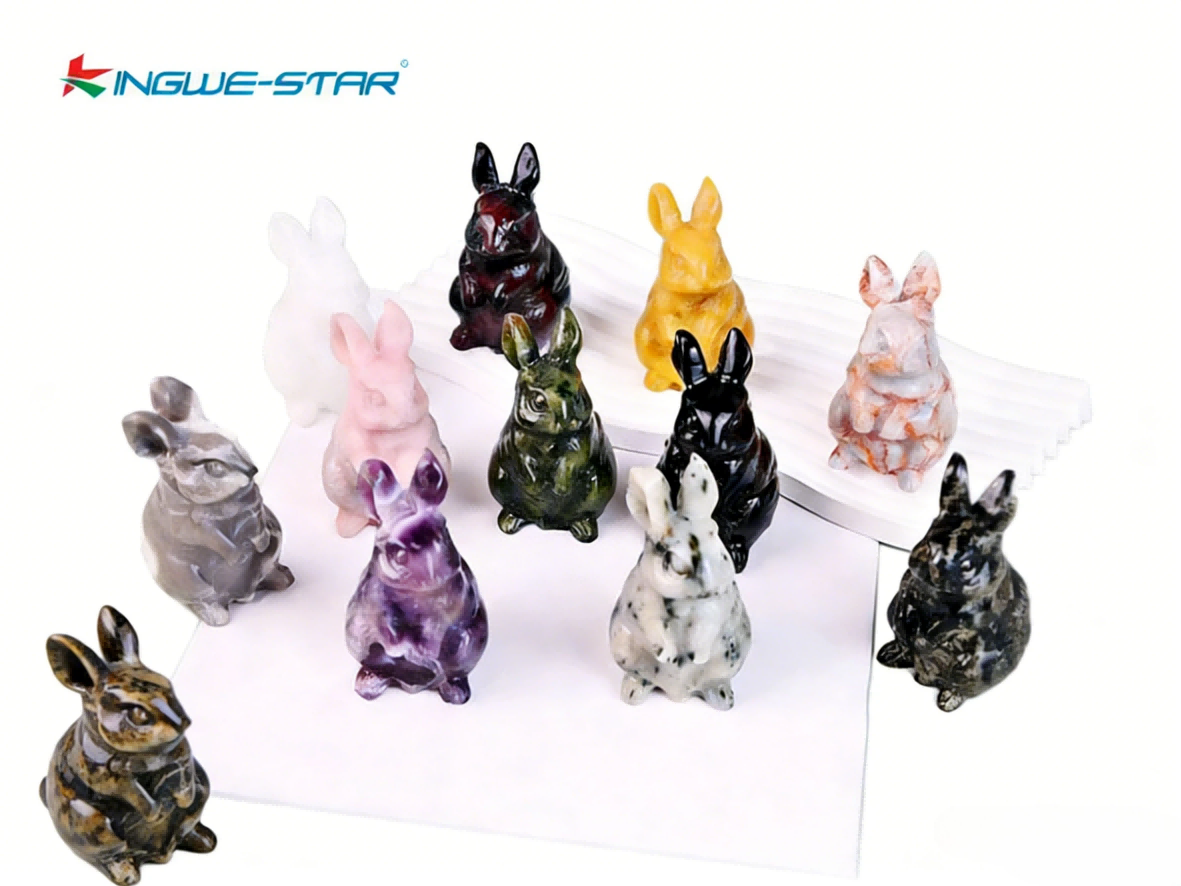 Crystal Rabbits Crafts